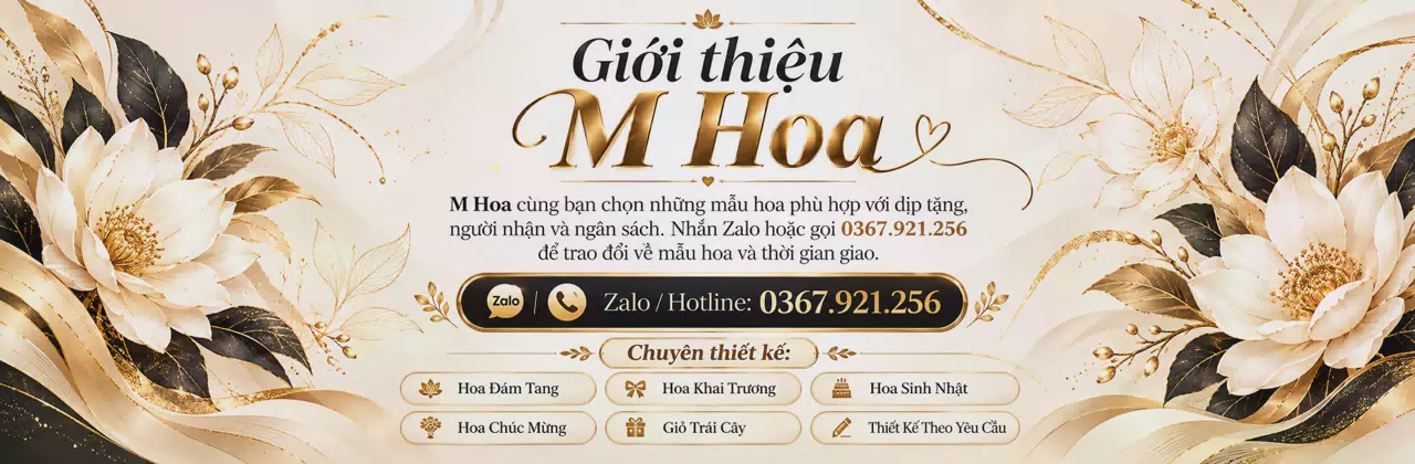 Ảnh bìa Shop hoa tươi Xã Trực Ninh Ninh Bình - Từ lời nhắn đến món hoa vừa ý